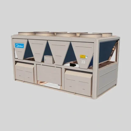 چیلر اسکرال 95 تن تبرید میدیا مدل RHA-E95HA