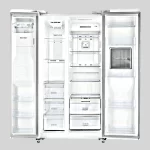 یخچال و فریزر ساید بای ساید 32 فوت دوو مدل SXi20-21